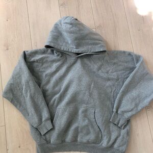 TNA mega raglan Cozy Fleece Gray Hoodie